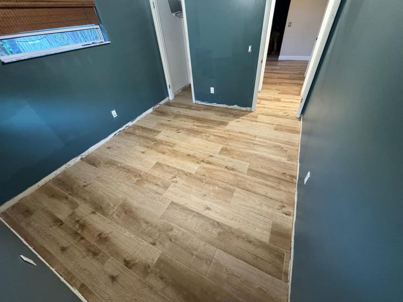 Vinyl plank flooring installed by JR Flooring across Brevard County, FL