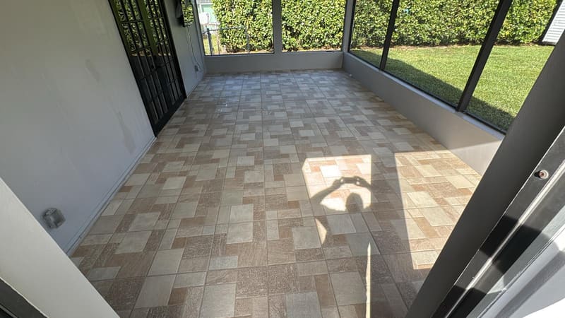 Flooring job by JR Flooring, Brevard County, FL
